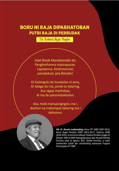 Cover Belakang - Boru Ni Raja Diparhatoban